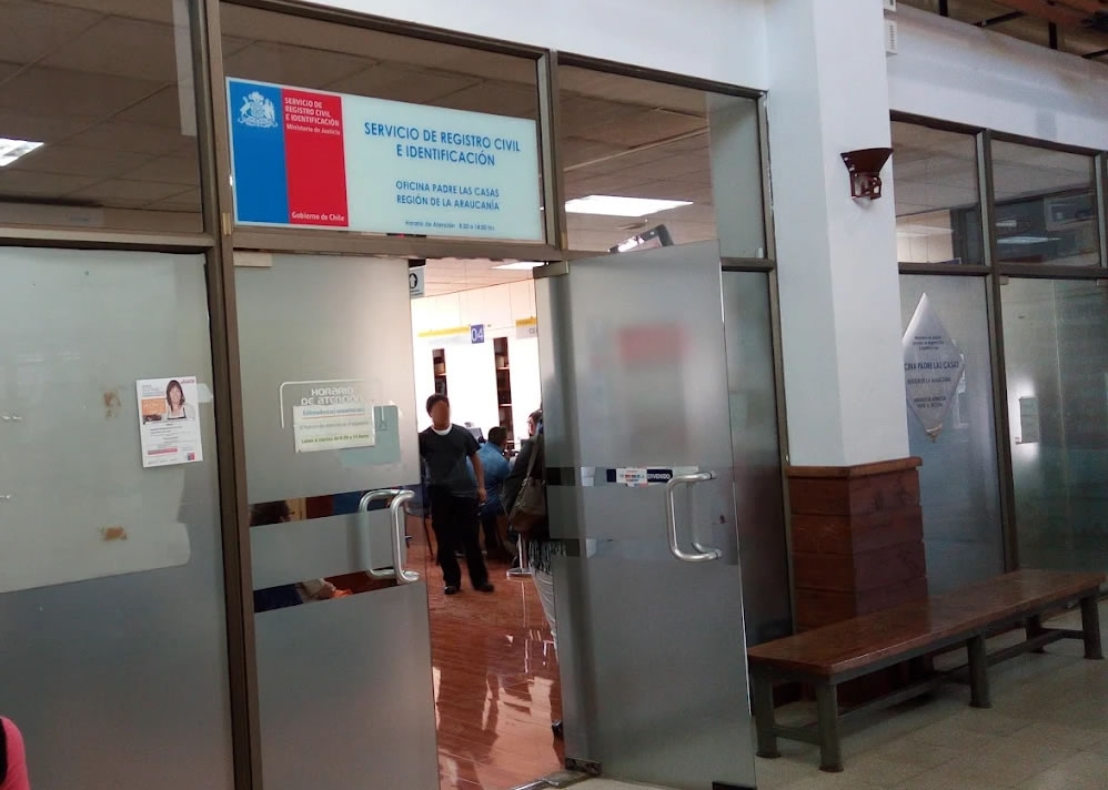 Registro Civil Padre las Casas