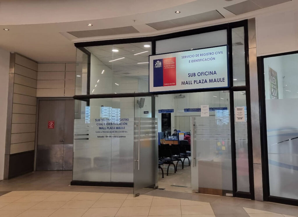 Registro Civil Talca Plaza Maule